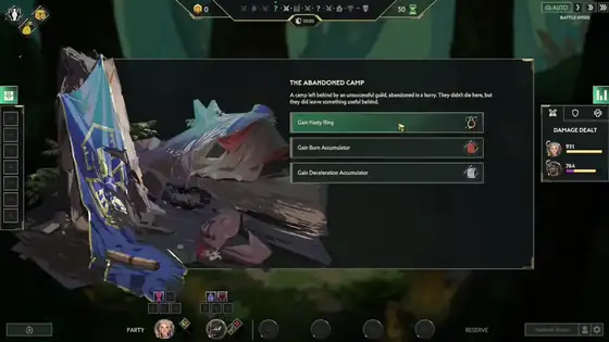 Loop of Guildrun relic offer beside Shards
